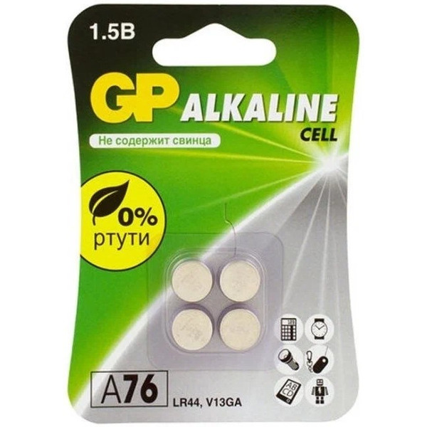 Батарейка GP LR44 4 шт