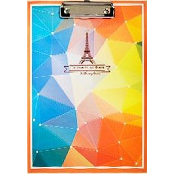 Клип-борд  SCHREIBER "Калейдоскоп" А4 (S 8276)