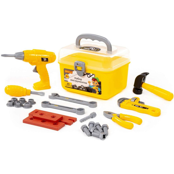 Набор инструментов Полесье №27 (25 элементов) 92410