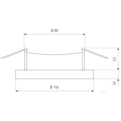 Точечный светильник Elektrostandard 1035 GX53 WH