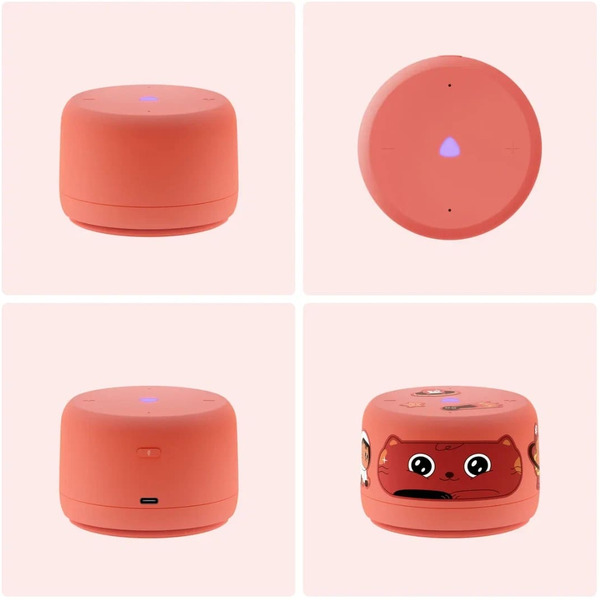 Умная колонка Яндекс.Станция Лайт 2 без часов (YNDX-00028ORG) коралловый