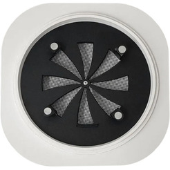 Вентиляционная решетка теневая с вентилятором с таймером и регулировкой воздуха HOMY AIR A125BRT