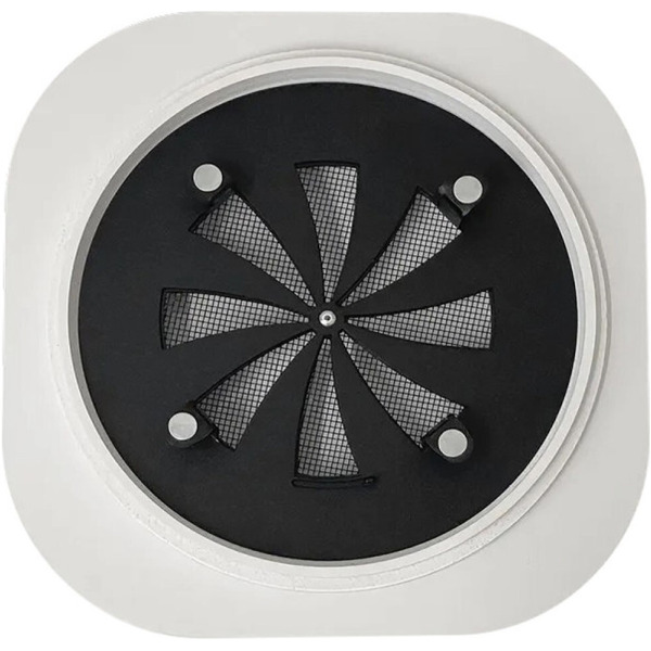 Вентиляционная решетка теневая с вентилятором с таймером и регулировкой воздуха HOMY AIR A125BRT