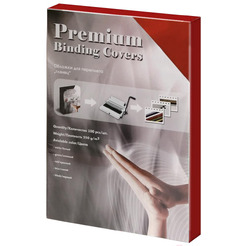Обложки картонные Office Kit GRA300250 (текстура глянец, А3, 250 гр./м2, красные, 100 шт.)