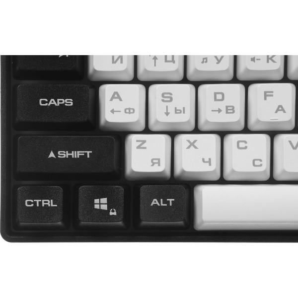 Клавиатура Defender Aris GK-349 (белый/черный)