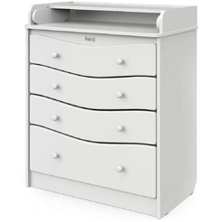 Детский комод Атон Сириус Kristoff МДФ (белый)