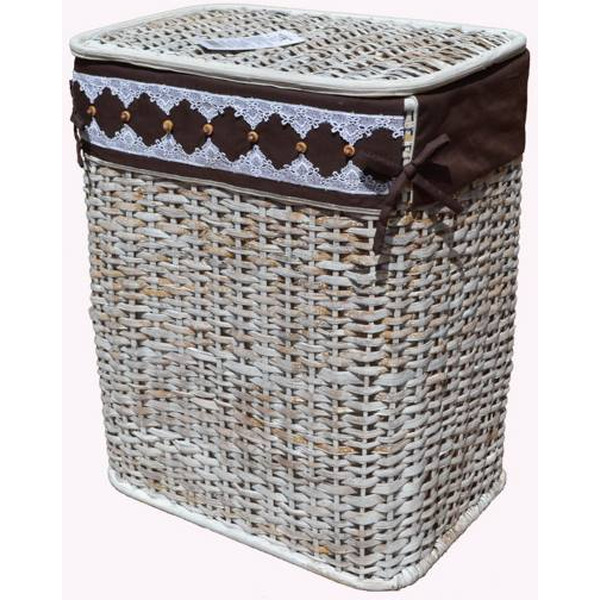 Корзина плетеная с крышкой FIL-SCAN 01-079/XL