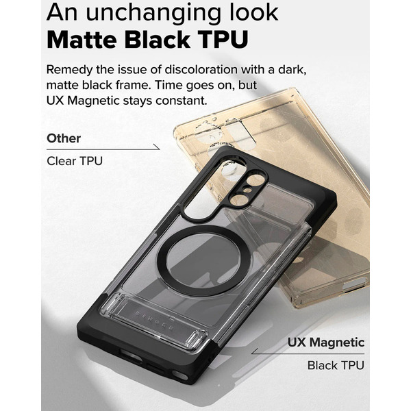 Чехол Ringke UX MAGNETIC для Galaxy S25 Ultra SMOKE BLACK