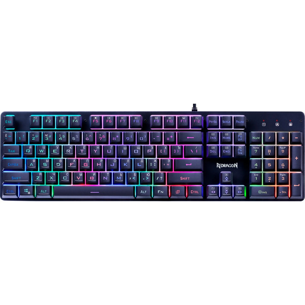 Проводная игровая клавиатура REDRAGON Nagato RU (72077) черная