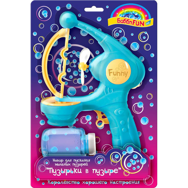 Набор для пускания мыльных пузырей BUBBLEFUN Пузырьки в пузыре HL101