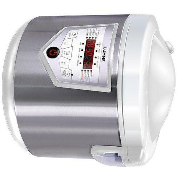 Мультиварка LUMME LU-1444E белый/сталь