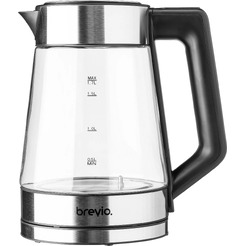Электрочайник Brevio Glass Kettle BV8060 (черный)
