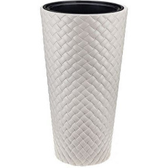 Кашпо Idea Ротанг М3407 42 л (кремовый)