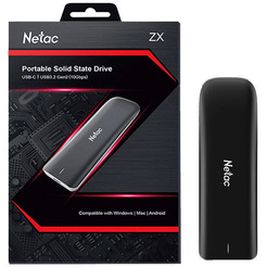 Внешний накопитель Netac ZX 500GB NT01ZX-500G-32BK