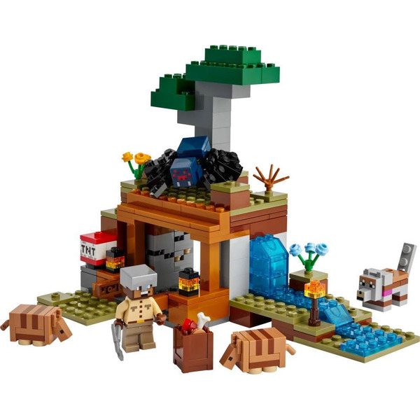 Конструктор Lego Minecraft Экспедиция на рудник Броненосец 21269