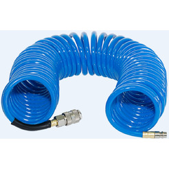 Шланг полиуретановый спиральный с фитингами FUBAG 6х10 10 м (170301)
