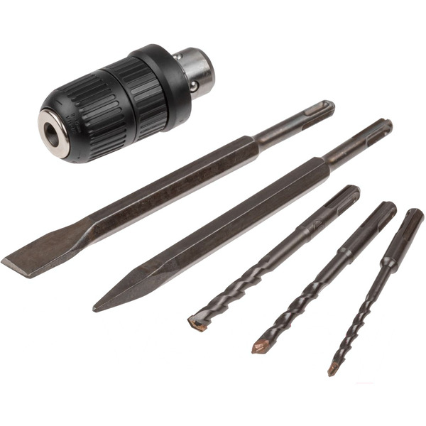 Перфоратор WORTEX RH 2829 в чем. + 2 зубила, 3 сверла (RH282901129)