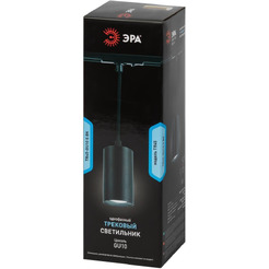 Трековый светильник ЭРА TR45-GU10 S BK Б0054182 (черный)