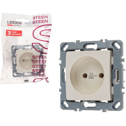Розетка Leiden Electric Steen 806065
