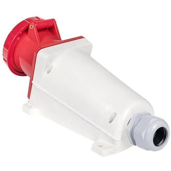 Розетка стационарная наружная EKF 135 3Р+РЕ+N 63А 380В IP67 PROxima