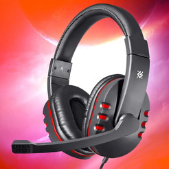 Гарнитура DEFENDER игровая Warhead G-160 черный