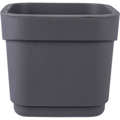Горшок для цветов фактурный Полимербыт Hills 2,2л 4397405