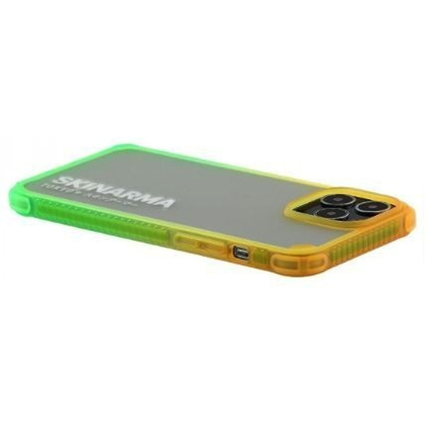 Накладка Skinarma Hade для Apple iPhone 13 Pro (зеленый/оранжевый)
