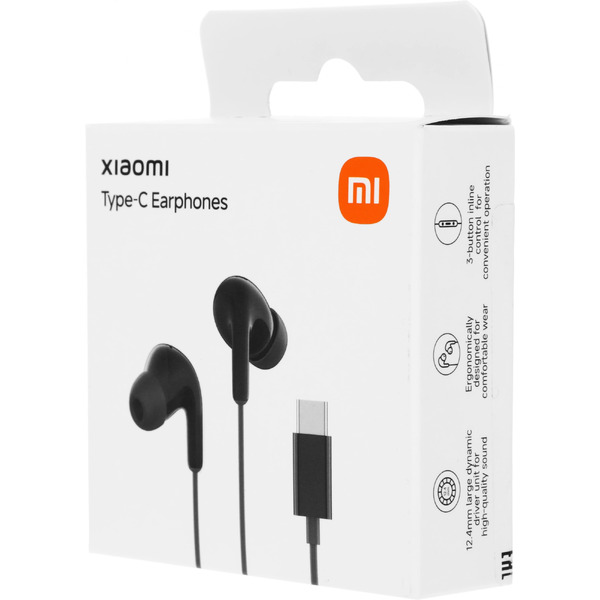 Наушники Xiaomi Type-C Earphone Black (M2413E1/BHR8930GL)