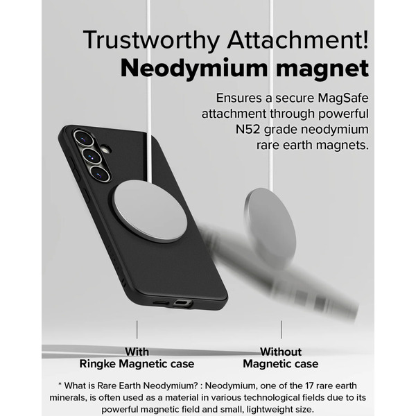Чехол Ringke ONYX MAGNETIC для Samsung Galaxy S25 Plus BLACK