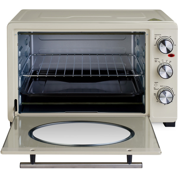 Мини-печь Hyundai MIO-HY084 (бежевый/хром)