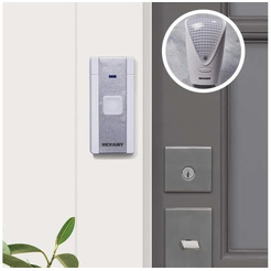 Беспроводной дверной звонок в розетку с ночной подсветкой Rexant 73-0070