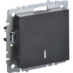 Выключатель IEK Brite ВС10-1-1-БрЧ