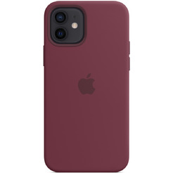 Бампер BINGO Silicone Case iPhone 12/12 Pro Бордовый