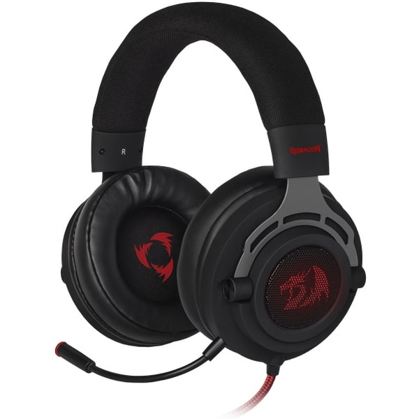 Наушники с микрофоном REDRAGON Aspis Pro Black-Red