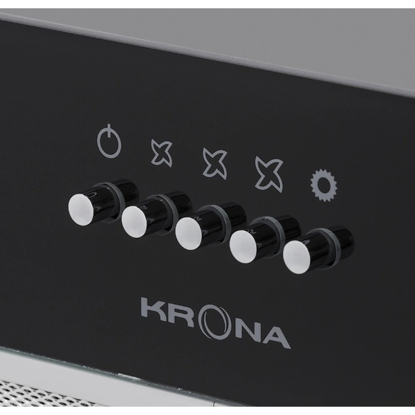 Вытяжка кухонная KRONA ARVEN 500 BLACK PB V2