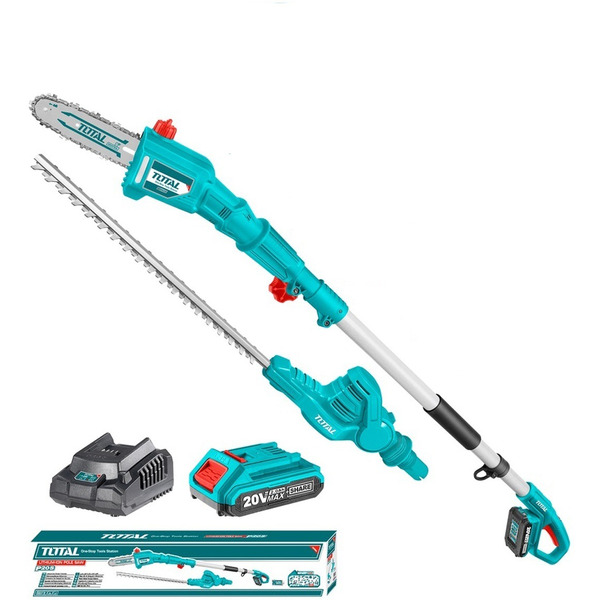 Кусторез-высоторез Total TPTS201681 (с 1-м АКБ)