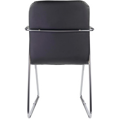 Стул Brabix Visit CF-101 (хром/экокожа черный)