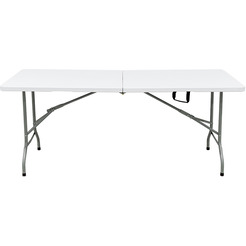 Стол складной пластиковый Angioletto 152 см. White