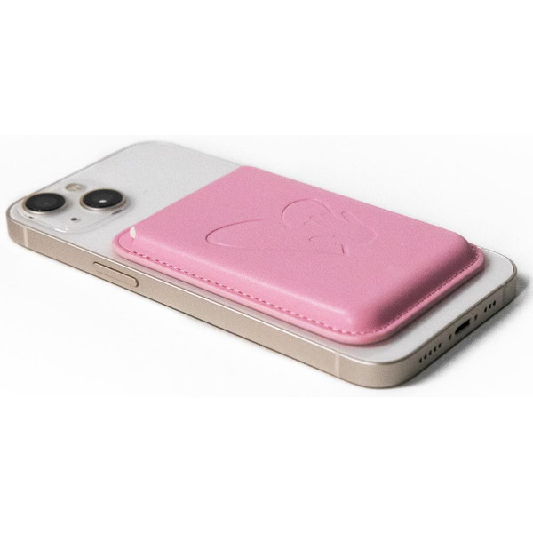 Кардхолдер MagSafe 5 ЭЛЕМЕНТ "Дай 5 добру" (Розовый)