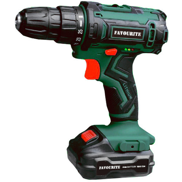 Дрель-шуруповерт Favourite DC 1402 PROMO с 2-мя АКБ, кейс