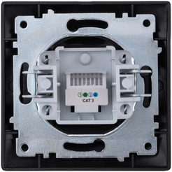 Розетка телефонная TDM Electric Лама SQ1815-0615