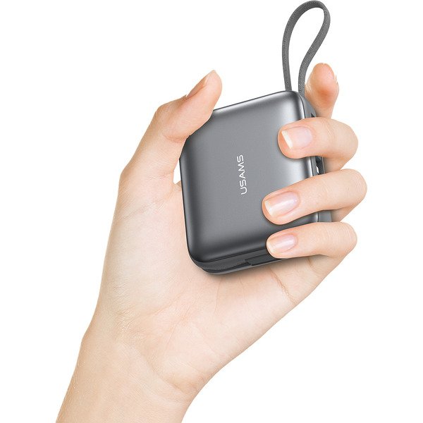 Внешний аккумулятор USAMS T179LF PB78 Mini 10000mAh (серый)