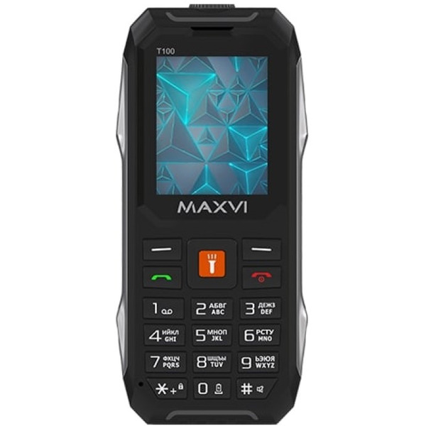 Мобильный телефон Maxvi T100 (черный)