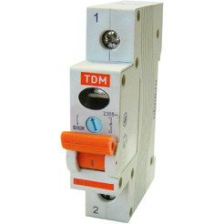 Выключатель нагрузки TDM Electric SQ0211-0006 (мини-рубильник)