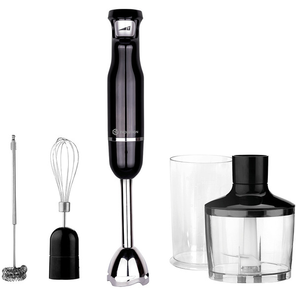 Погружной блендер 4 в 1 Evolution HBS-0642 (черный)