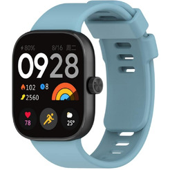 Ремешок Bingo Silicone для XIAOMI Redmi Watch 4/Smart Band 8 Pro (голубой)