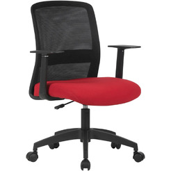 Кресло Cactus CS-MC333-BKRD (черный/темно-красный)