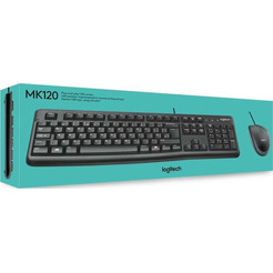 Клавиатура + мышь Logitech MK120 (L920-002562)