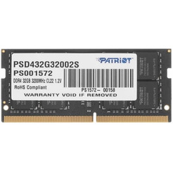 Оперативная память Patriot PSD432G32002S