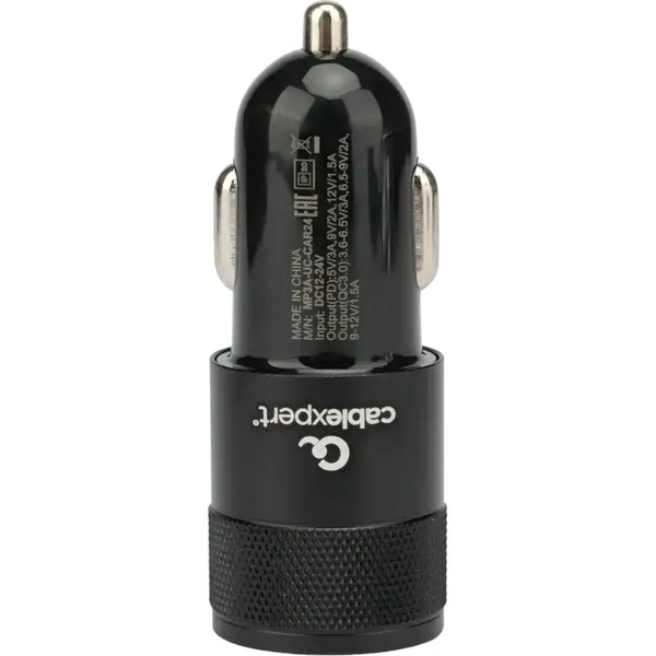 Автомобильное зарядное Cablexpert MP3A-UC-CAR24